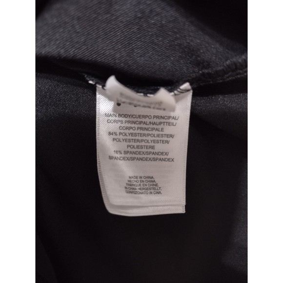 FILO Athletic Tee Women's Small Stretchy 1/4 Zip Black Red Pink Geometric Print - Picture 7 of 11